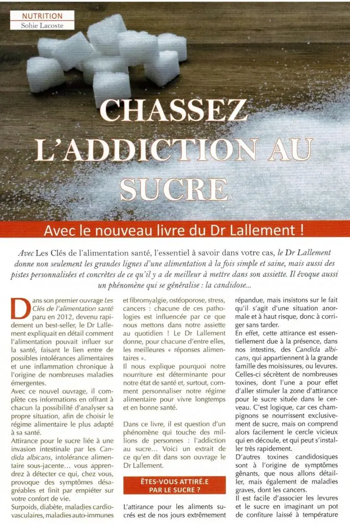 photo article rebelle sante 2018 sucre