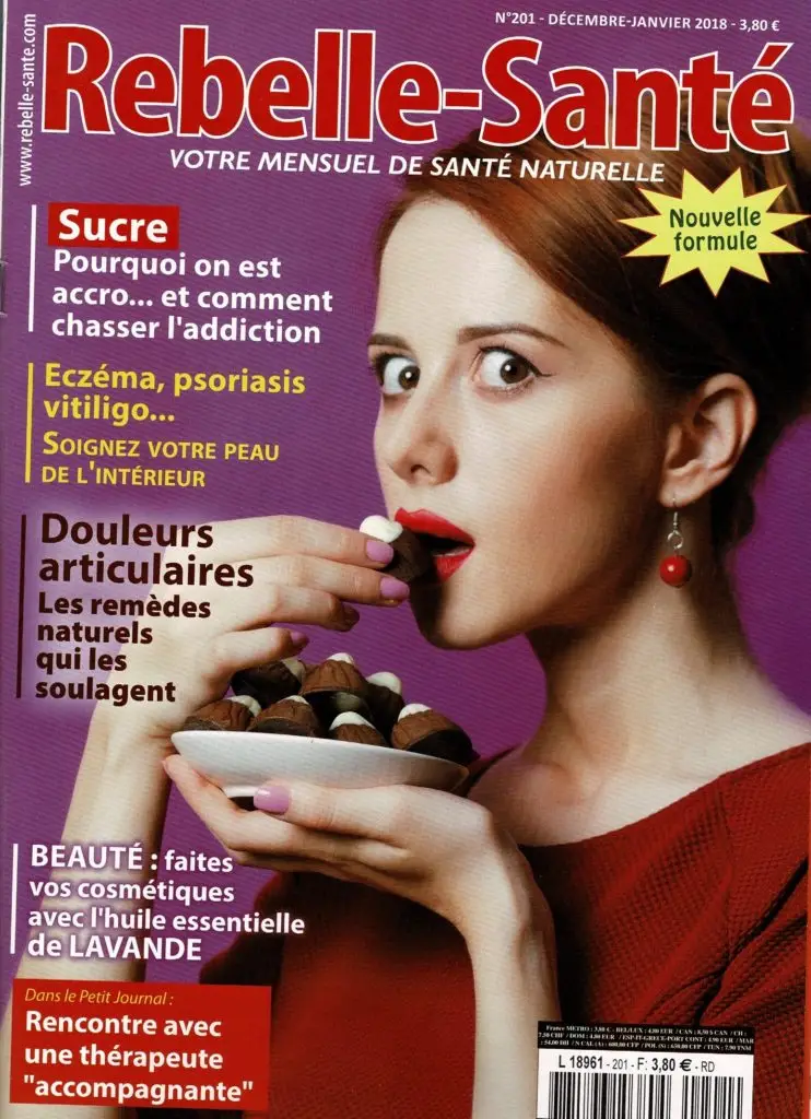 Photo ouverture magazine rebelle sante 2018 sucre